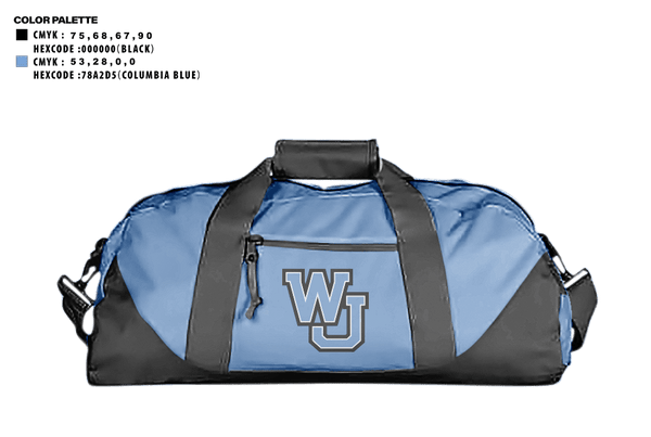 Duffle Bag, West Jordan High School Golf, Golf, Teamtime, Team time, sublimation, custom sports apparel, team uniforms, spirit wear, spiritwear, sports uniforms, custom shirts, team store, custom team store, fundraiser sports, apparel fundraiser