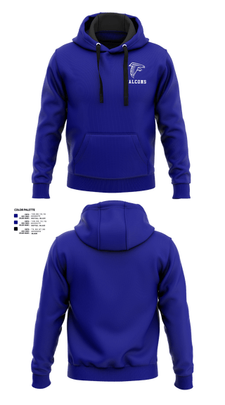 Hoodie, Falcons, Men's Basketball, Teamtime, Team time, sublimation, custom sports apparel, team uniforms, spirit wear, spiritwear, sports uniforms, custom shirts, team store, custom team store, fundraiser sports, apparel fundraiser