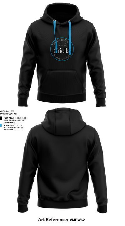 Criolla Sandwich & Pasta 89494109 Hoodie - 1