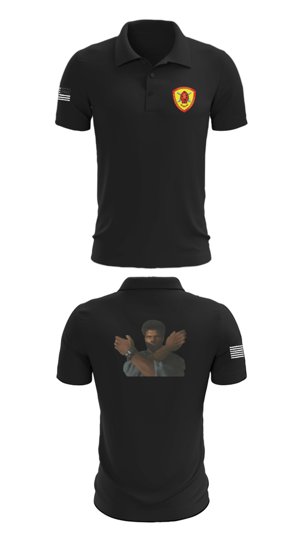 Short Sleeve Performance Polo, 10th Marine Regiment, Marines, Teamtime, Team time, sublimation, custom sports apparel, team uniforms, spirit wear, spiritwear, sports uniforms, custom shirts, team store, custom team store, fundraiser sports, apparel fundraiser