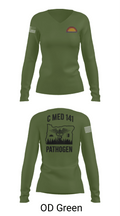 C Med 88701681 Women's Long Sleeve V-neck Shirt - 54