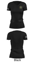 Dominican University Baseball 77133592 Women's Short Sleeve V-neck Shirt - 14