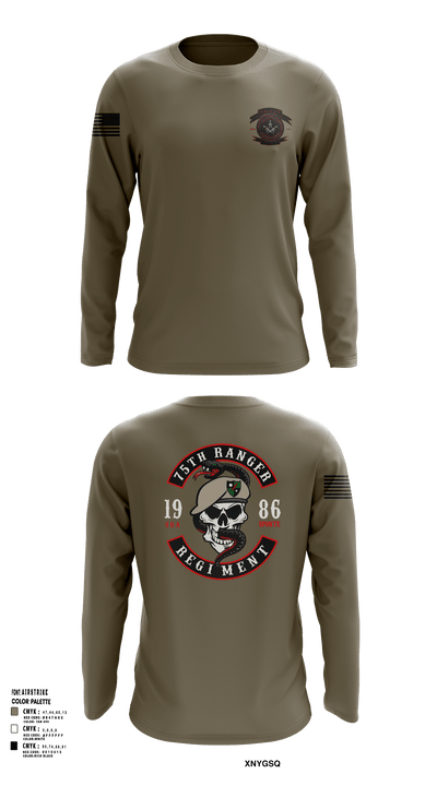 Green Beret 87463289 Long Sleeve Performance Shirt - 123