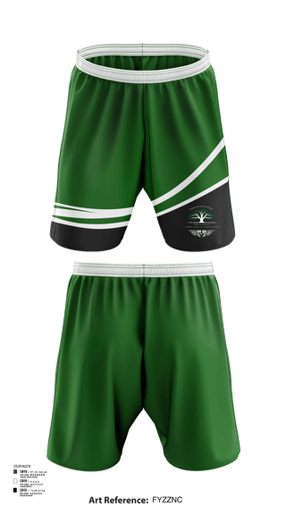 Athletic Shorts With Pockets, Green Grace Lawn Care and Landscaping, , Teamtime, Team time, sublimation, custom sports apparel, team uniforms, spirit wear, spiritwear, sports uniforms, custom shirts, team store, custom team store, fundraiser sports, apparel fundraiser