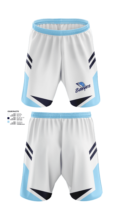Saugerties High School Golf 90540515 Athletic Shorts With Pockets - 43