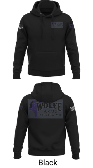 Hoodie, Wolfe FarmsWolfe Farms, , Teamtime, Team time, sublimation, custom sports apparel, team uniforms, spirit wear, spiritwear, sports uniforms, custom shirts, team store, custom team store, fundraiser sports, apparel fundraiser