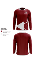 Crowley'S Ridge Academy Golf 8778745 Long Sleeve Performance Shirt - 1