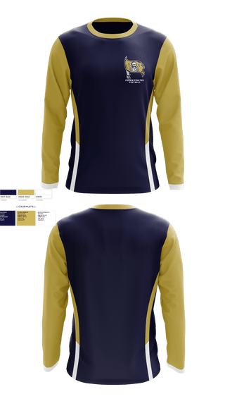 Long Sleeve Performance Shirt, Perrin Pirates, Football, Teamtime, Team time, sublimation, custom sports apparel, team uniforms, spirit wear, spiritwear, sports uniforms, custom shirts, team store, custom team store, fundraiser sports, apparel fundraiser