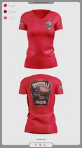 Engine 15 4145727 Women's Short Sleeve V-neck Shirt - 1