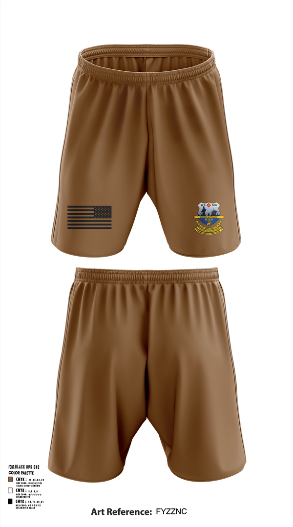 Athletic Shorts With Pockets, Echo Co. 2nd battalion, 25th Marine Regiment, , Teamtime, Team time, sublimation, custom sports apparel, team uniforms, spirit wear, spiritwear, sports uniforms, custom shirts, team store, custom team store, fundraiser sports, apparel fundraiser