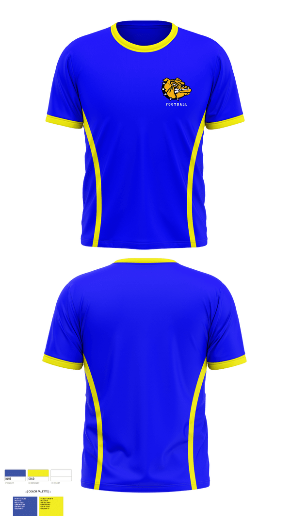 Short Sleeve Performance Shirt, Claysburg-Kimmel Senior High School Football, Football, Teamtime, Team time, sublimation, custom sports apparel, team uniforms, spirit wear, spiritwear, sports uniforms, custom shirts, team store, custom team store, fundraiser sports, apparel fundraiser