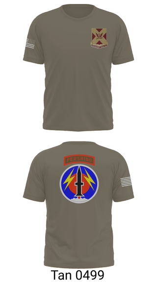 Short Sleeve Performance Shirt, 4/9 Field Artillery 56 Command (Pershing), Army, Teamtime, Team time, sublimation, custom sports apparel, team uniforms, spirit wear, spiritwear, sports uniforms, custom shirts, team store, custom team store, fundraiser sports, apparel fundraiser