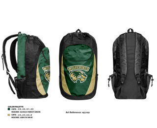 Gear Bag, Wolverines, , Teamtime, Team time, sublimation, custom sports apparel, team uniforms, spirit wear, spiritwear, sports uniforms, custom shirts, team store, custom team store, fundraiser sports, apparel fundraiser