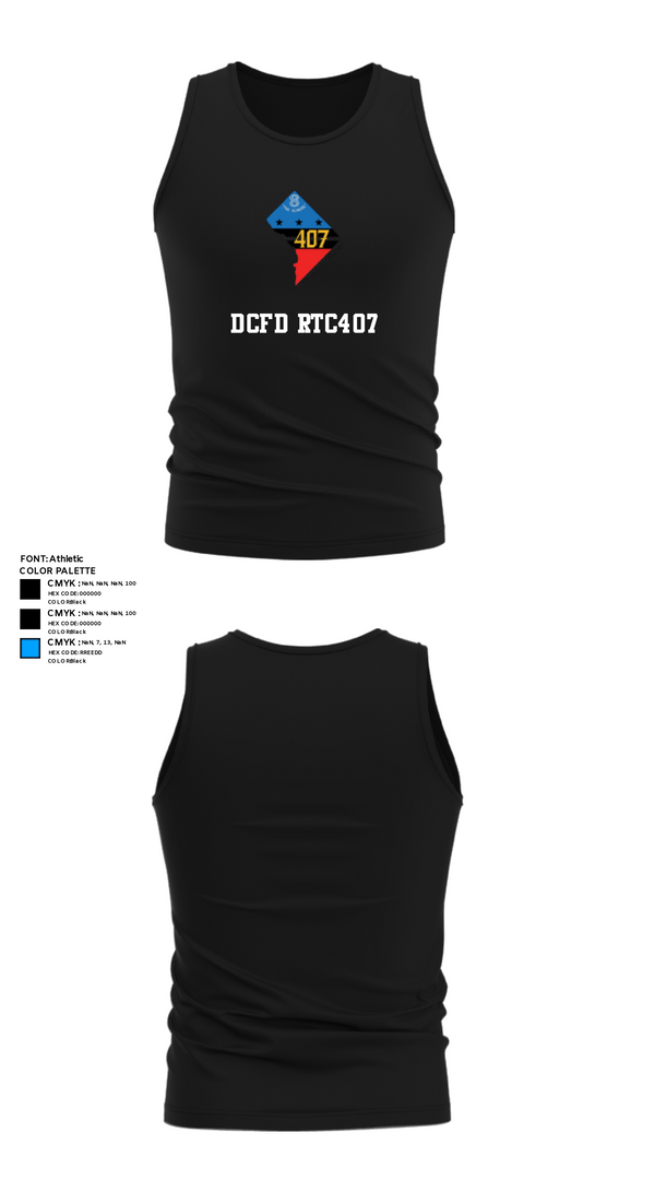 Tank Top, Rescue Engine 56DCFD RTC407, Fire Department, Teamtime, Team time, sublimation, custom sports apparel, team uniforms, spirit wear, spiritwear, sports uniforms, custom shirts, team store, custom team store, fundraiser sports, apparel fundraiser