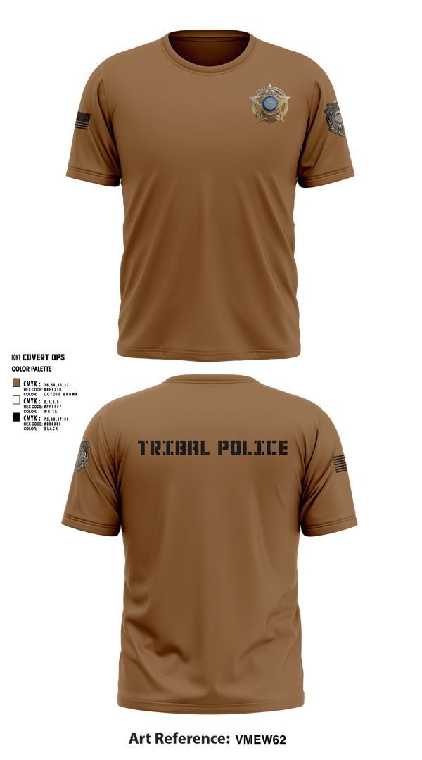 Short Sleeve Performance Shirt, Eastern Shawnee Tribal Police, Police, Teamtime, Team time, sublimation, custom sports apparel, team uniforms, spirit wear, spiritwear, sports uniforms, custom shirts, team store, custom team store, fundraiser sports, apparel fundraiser