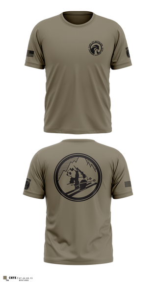 Old School Cotton Feel Shirt, Diesel, 3-71CAV, Army, Teamtime, Team time, sublimation, custom sports apparel, team uniforms, spirit wear, spiritwear, sports uniforms, custom shirts, team store, custom team store, fundraiser sports, apparel fundraiser
