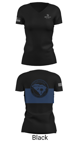 Womens Short Sleeve Vneck Shirt, Bintelli Golf Carts, , Teamtime, Team time, sublimation, custom sports apparel, team uniforms, spirit wear, spiritwear, sports uniforms, custom shirts, team store, custom team store, fundraiser sports, apparel fundraiser