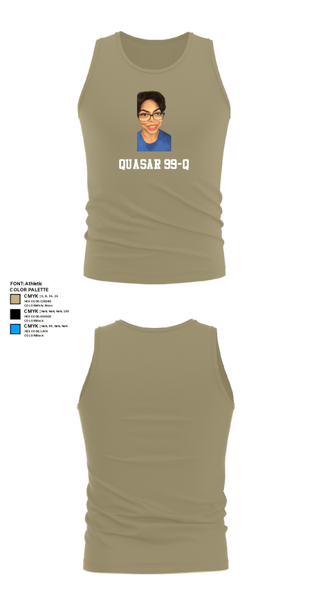 Tank Top, Quasar 99-Q, Police, Teamtime, Team time, sublimation, custom sports apparel, team uniforms, spirit wear, spiritwear, sports uniforms, custom shirts, team store, custom team store, fundraiser sports, apparel fundraiser