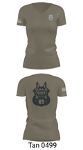 Sherwood Foresters 95108079 Women's Short Sleeve V-neck Shirt - 68