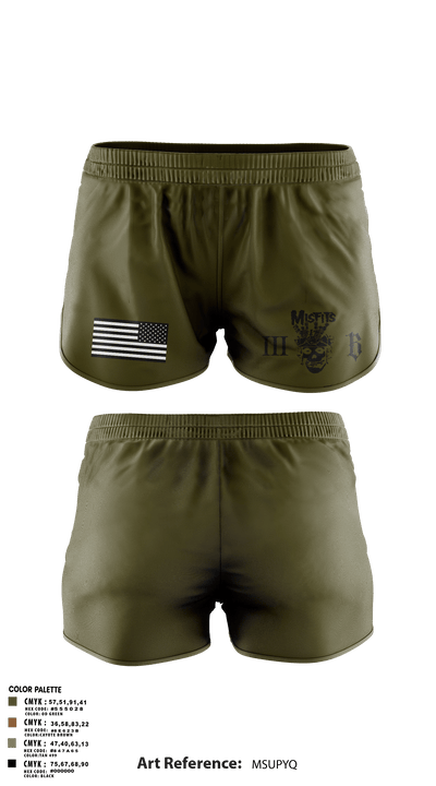 3B 1-325 AIR, 2BCT, 82ND ABN DIV 78191368 Ranger Panties - 105