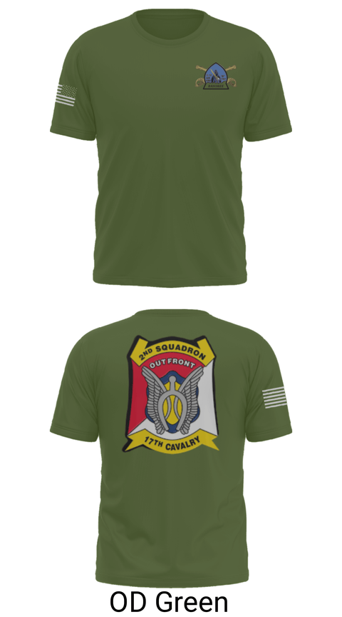 Short Sleeve Performance Shirt, B Troop 2-17 Cav REGT, , Teamtime, Team time, sublimation, custom sports apparel, team uniforms, spirit wear, spiritwear, sports uniforms, custom shirts, team store, custom team store, fundraiser sports, apparel fundraiser