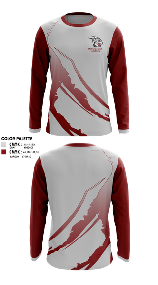 Long Sleeve Performance Shirt, Mattanawcook Academy Wrestling, Wrestling, Teamtime, Team time, sublimation, custom sports apparel, team uniforms, spirit wear, spiritwear, sports uniforms, custom shirts, team store, custom team store, fundraiser sports, apparel fundraiser