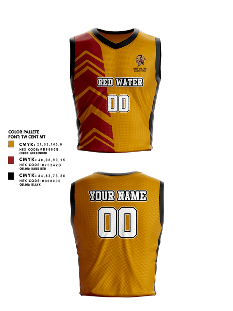 Mens Basketball Jersey, Red Water, Men's Basketball, Teamtime, Team time, sublimation, custom sports apparel, team uniforms, spirit wear, spiritwear, sports uniforms, custom shirts, team store, custom team store, fundraiser sports, apparel fundraiser