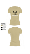 Kennesaw Mountain NJROTC 60987688 Women's Short Sleeve V-neck Shirt - 80