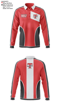 Tillamook High School Golf 20203804 Long Sleeve Performance Polo - 46