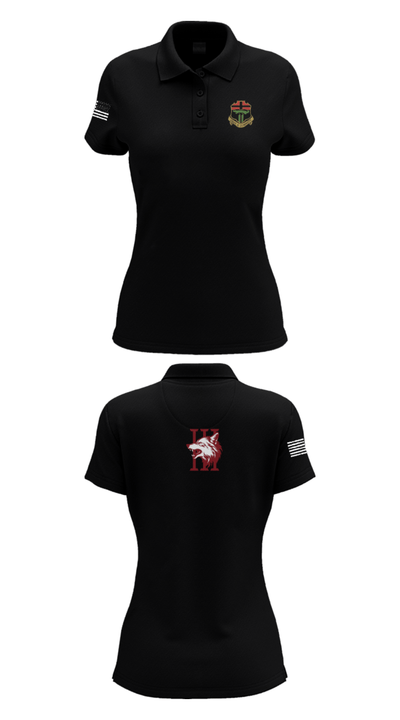 Apache company, 4-6 IN 88523274 Women's Short Sleeve Performance Polo  - 35