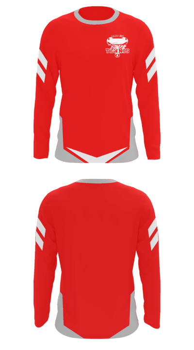 Archer High School Tennis 49257029 Long Sleeve Performance Shirt - 35