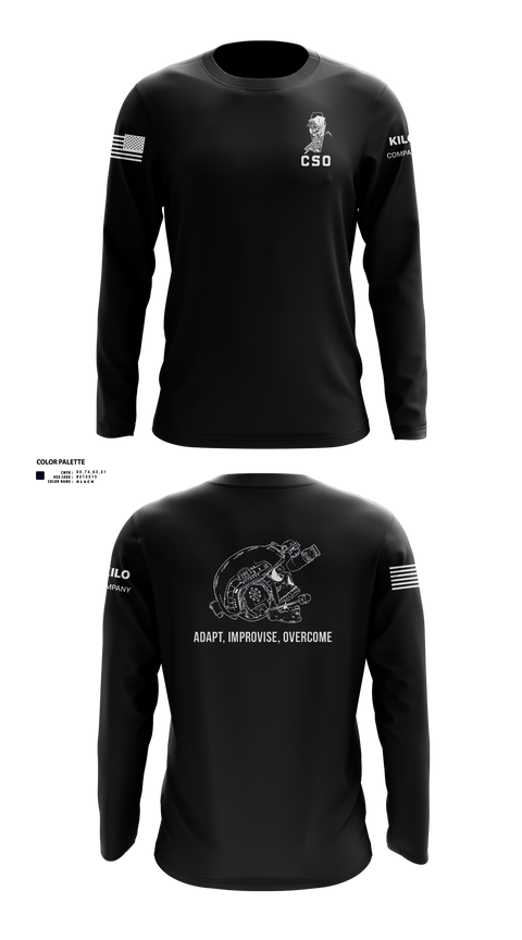Long Sleeve Performance Shirt, CSO, Army, Teamtime, Team time, sublimation, custom sports apparel, team uniforms, spirit wear, spiritwear, sports uniforms, custom shirts, team store, custom team store, fundraiser sports, apparel fundraiser