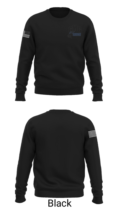 GMG Senior High School Cheer 9445649 Crew Neck Sweatshirt - 21
