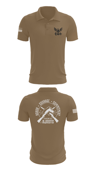Short Sleeve Performance Polo, Kennesaw Mountain NJROTC, Navy, Teamtime, Team time, sublimation, custom sports apparel, team uniforms, spirit wear, spiritwear, sports uniforms, custom shirts, team store, custom team store, fundraiser sports, apparel fundraiser
