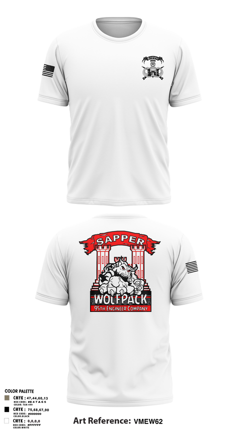 Old School Cotton Feel Shirt, 95TH CEC-I, Army, Teamtime, Team time, sublimation, custom sports apparel, team uniforms, spirit wear, spiritwear, sports uniforms, custom shirts, team store, custom team store, fundraiser sports, apparel fundraiser
