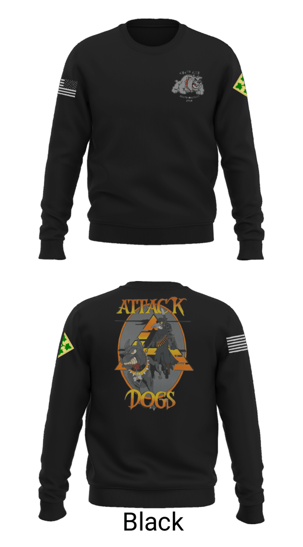 Crew Neck Sweatshirt, B Co 404th ASB, Army, Teamtime, Team time, sublimation, custom sports apparel, team uniforms, spirit wear, spiritwear, sports uniforms, custom shirts, team store, custom team store, fundraiser sports, apparel fundraiser