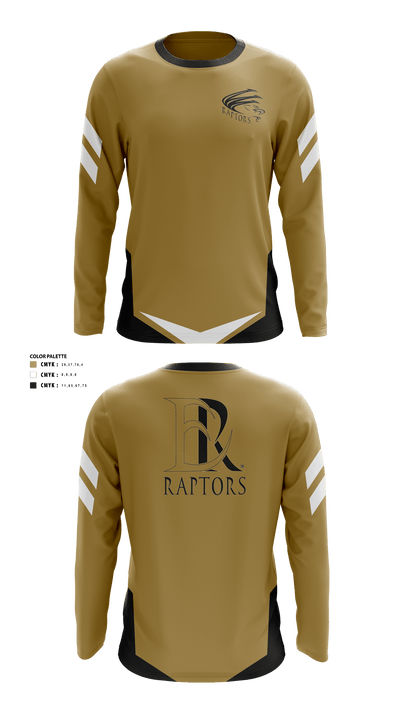 East Ridge High School Golf 24024570 Long Sleeve Performance Shirt - 40