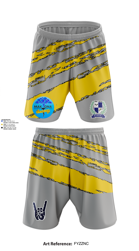 Athletic Shorts With Pockets, MAKONA Frat, E-Sports, Teamtime, Team time, sublimation, custom sports apparel, team uniforms, spirit wear, spiritwear, sports uniforms, custom shirts, team store, custom team store, fundraiser sports, apparel fundraiser
