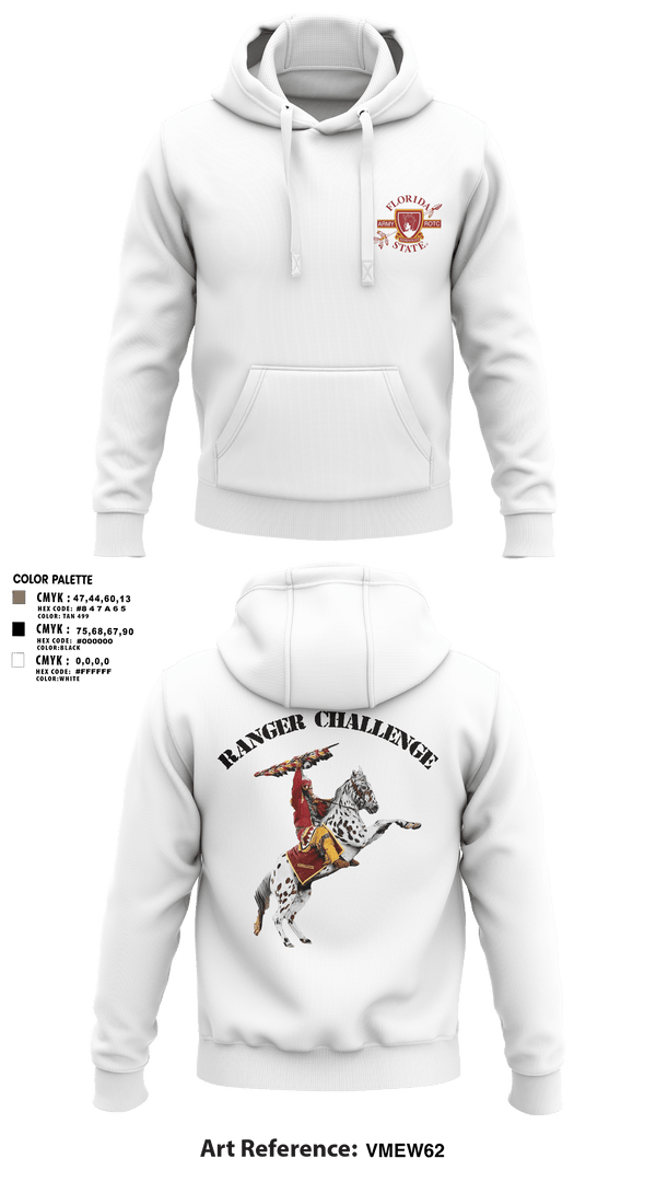 Hoodie, FSU ROTC, Army, Teamtime, Team time, sublimation, custom sports apparel, team uniforms, spirit wear, spiritwear, sports uniforms, custom shirts, team store, custom team store, fundraiser sports, apparel fundraiser