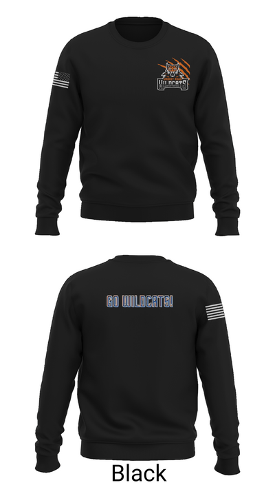 Smokey Road Middle School Basketball 30516748 Crew Neck Sweatshirt - 21