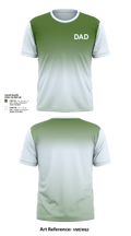 dad 9357014 Short Sleeve Performance Shirt - 1