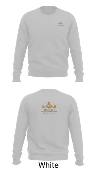 Crew Neck Sweatshirt, Thai & I, , Teamtime, Team time, sublimation, custom sports apparel, team uniforms, spirit wear, spiritwear, sports uniforms, custom shirts, team store, custom team store, fundraiser sports, apparel fundraiser