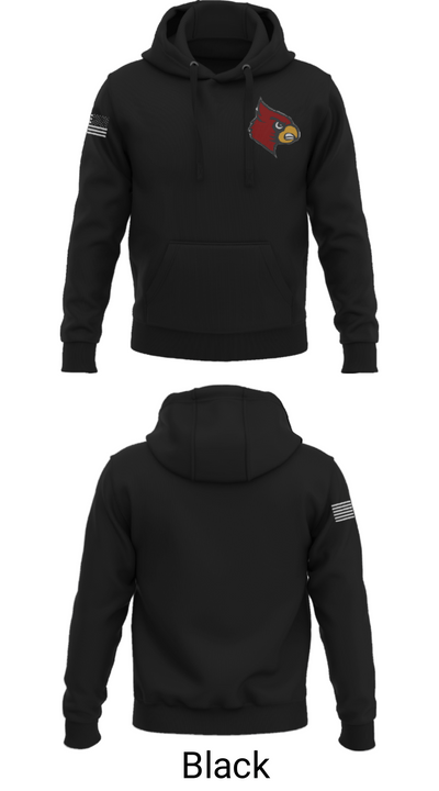 Winlock Middle School Cross Country 67642517 Hoodie - 25