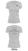 B and J Detailing 43609059 Women's Short Sleeve V-neck Shirt - 19