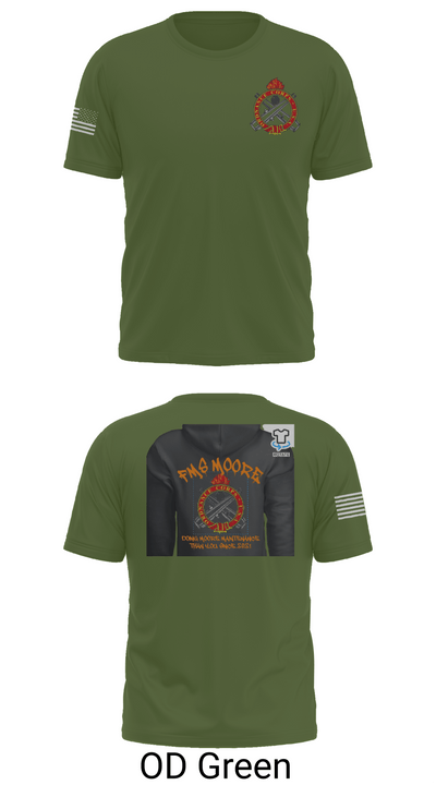 FMS Moore 83066116 Old School Cotton Feel Shirt - 50