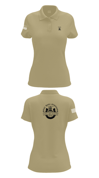 Womens Short Sleeve Performance Polo, Real Deal Steppers, Spirit Store, Teamtime, Team time, sublimation, custom sports apparel, team uniforms, spirit wear, spiritwear, sports uniforms, custom shirts, team store, custom team store, fundraiser sports, apparel fundraiser