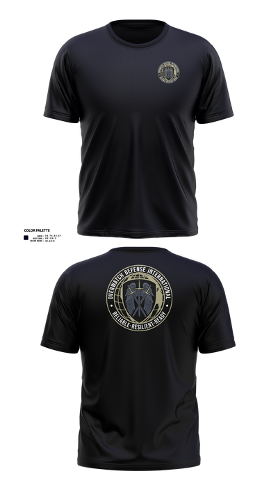 Overwatch Defense International 38447114 Short Sleeve Performance Shirt - 10