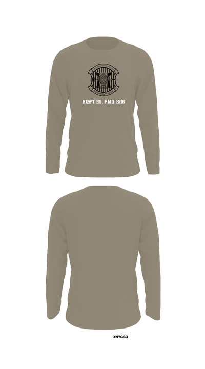 HQSPT Bn, PMO, Brig 79811584 Long Sleeve Performance Shirt - 72