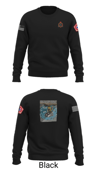 Crew Neck Sweatshirt, 34th DSB, Army, Teamtime, Team time, sublimation, custom sports apparel, team uniforms, spirit wear, spiritwear, sports uniforms, custom shirts, team store, custom team store, fundraiser sports, apparel fundraiser