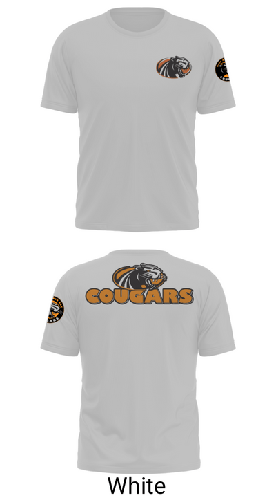 Half Moon Bay High School Tennis 37910958 Old School Cotton Feel Shirt - 5